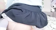 JAPANESE WEEK | Cute college girl orgasm on a plush toy