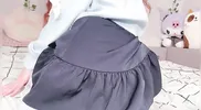 JAPANESE WEEK | Cute college girl orgasm on a plush toy