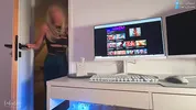 My First Ever Blowjob & Hard Deepthroat with My Stepbro - BabyBeer