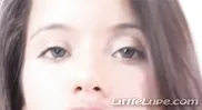 Little lupe fingering her tight petite pussy