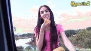 Carne Del Mercado - Skinny Latina With A Huge Ass Gets Picked Up For Sex