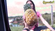 Carne Del Mercado - Skinny Latina With A Huge Ass Gets Picked Up For Sex