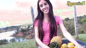 Carne Del Mercado - Skinny Latina With A Huge Ass Gets Picked Up For Sex