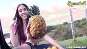 Carne Del Mercado - Skinny Latina With A Huge Ass Gets Picked Up For Sex