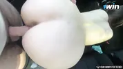 SHE FUCKED HIM IN THE CAR - BIG TITTY TEEN HAS PUBLIC KINK