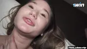 She Rides Like A Pro - Busty Teen Enjoys Herself