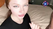 - Why so much? My stepsister's pussy was very tight and I came all over her mouth