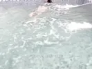 آجیم بعد شنا ازم حوله خواست جلو خودمو نتونستم بگیرم