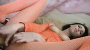 Chloe James Fucks Herself With a Dildo