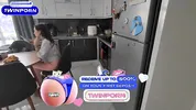 Dorm room neighbor got a dick in the ass without lube!