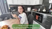 Dorm room neighbor got a dick in the ass without lube!
