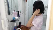 I went to visit my friend and I caught his sister masturbating and I fucked her in secret