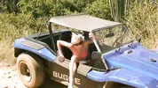 Faith Pleasures Herself On The Hood Of A Convertible And Its Hot!