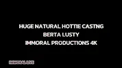 Berta Lusty's First Time Taking A Huge Cock in Every Hole!
