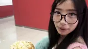 I invited my friend to the movies and let me make her a creampie