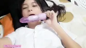 COLOMBIAN SENDS A VIDEO TO HER BOYFRIEND AND SHOWS HER BIG TITS AND HER RICH VAGINA