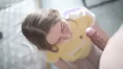 Playing with his cock before he gives me a hot cumshot