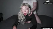 Cumslut Cutie Takes It From Behind