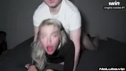 Cumslut Cutie Takes It From Behind