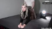 Cumslut Cutie Takes It From Behind