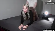Cumslut Cutie Takes It From Behind