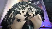 Petite Witch Stretches Her Tight Ass hole With A Thick Monster Dildo. Anal. Squirt