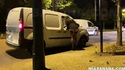I WORK THE STREETS AND GET FUCKED IN THE WOOD