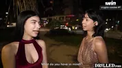 Date Night With My GF Turns Into Anal Threesome