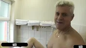 Frustrated Amalia Seduces Old Pervert Porno Dan In Salon!