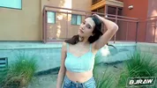 BJRAW Drenching Aria Slone in jizz