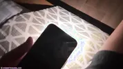 Thief caught stealing gets punished with a FACIAL