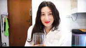 ANAL sex on the first meeting with a beautiful brunette met on a dating site