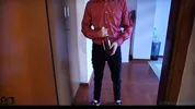 ANAL sex on the first meeting with a beautiful brunette met on a dating site