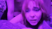 Goth girl fucks with emo boy for a white monster