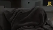 My little stepsister sneaks into my bed and gets fucked and cummed on.
