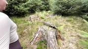 Teens get horny in the woods