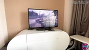 Girl watched porn in vr glasses and masturbating her pussy, then guy fucked her‍⬛