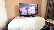 Girl watched porn in vr glasses and masturbating her pussy, then guy fucked her‍⬛