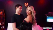 Inked Hottie Victoria Liu Asks Huge Dick As A Reward