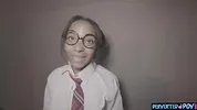 Lost teen college girl brought home and fucked