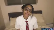 Lost teen college girl brought home and fucked