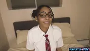 Lost teen college girl brought home and fucked