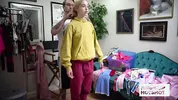 BTS - Chloe Cherry Poses In A Slutty Outfit For Her Photoshoot!