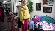 BTS - Chloe Cherry Poses In A Slutty Outfit For Her Photoshoot!
