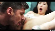 Cute Asian Kpop Idol Drooling Precum - Japanese Girl Freeze Facefucked