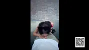 Date night went too well - blowjob on street! Tonny and Mia