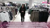 German Latina blows cock in department store changing room and swallows the cream