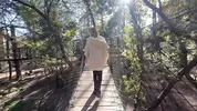 My beautiful best friend finally gives me her treasure in the middle of the forest ‍