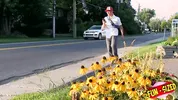 FunSize Teens - A Petite Cosplaying as a Pokemon is Fucked Outdoor