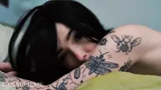 Fucking And Cumming On Hot Goth Slut